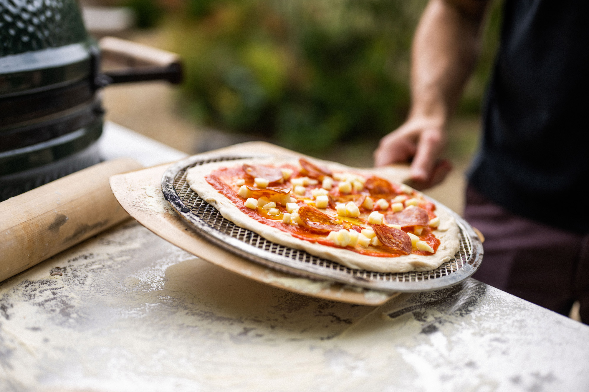 The New Yorker Pizza box | Pizza | Experiences | Big Green Egg & Alfa Forni ovens