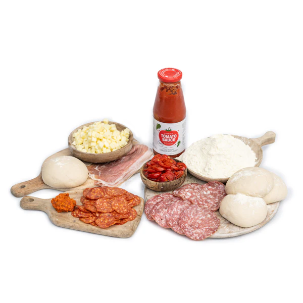 The Maiale Classic dough Pizza box | Pizza | Experiences | Big Green Egg & Alfa Forni ovens