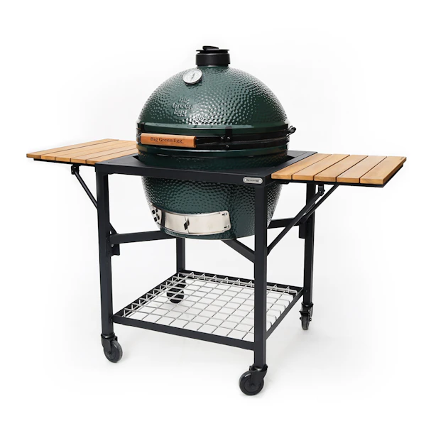 MODULAR NEST + ACACIA FOLDABLE SHELVES | Bases & Shelves | Big Green Egg