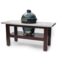 Stainless Steel Topped Premium Royal Mahogany Table for Large