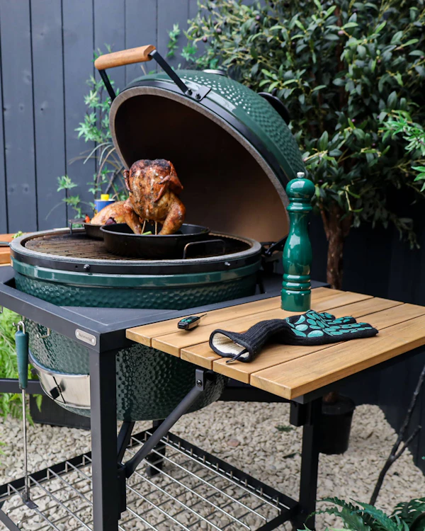 MODULAR NEST + ACACIA FOLDABLE SHELVES | Bases & Shelves | Big Green Egg