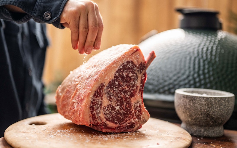 Tom Booton & Big Green Egg Christmas Box in partnership with HG Walter | Christmas | Food boxes | Big Green Egg | Rib of Beef | Gammon
