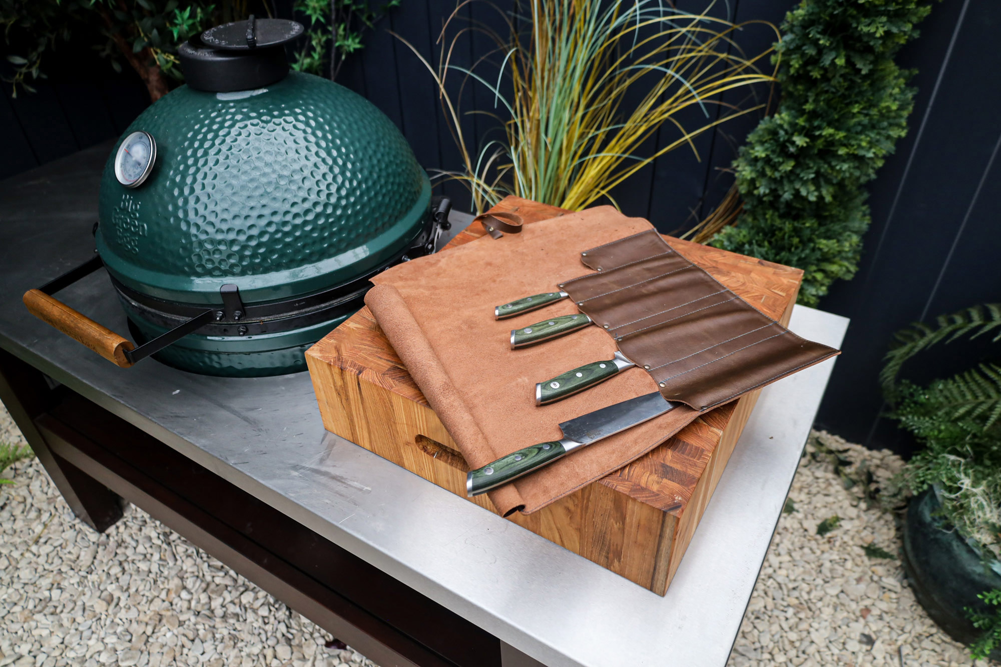 Big Green Eg Knife Roll | Utensils | Big Green Egg