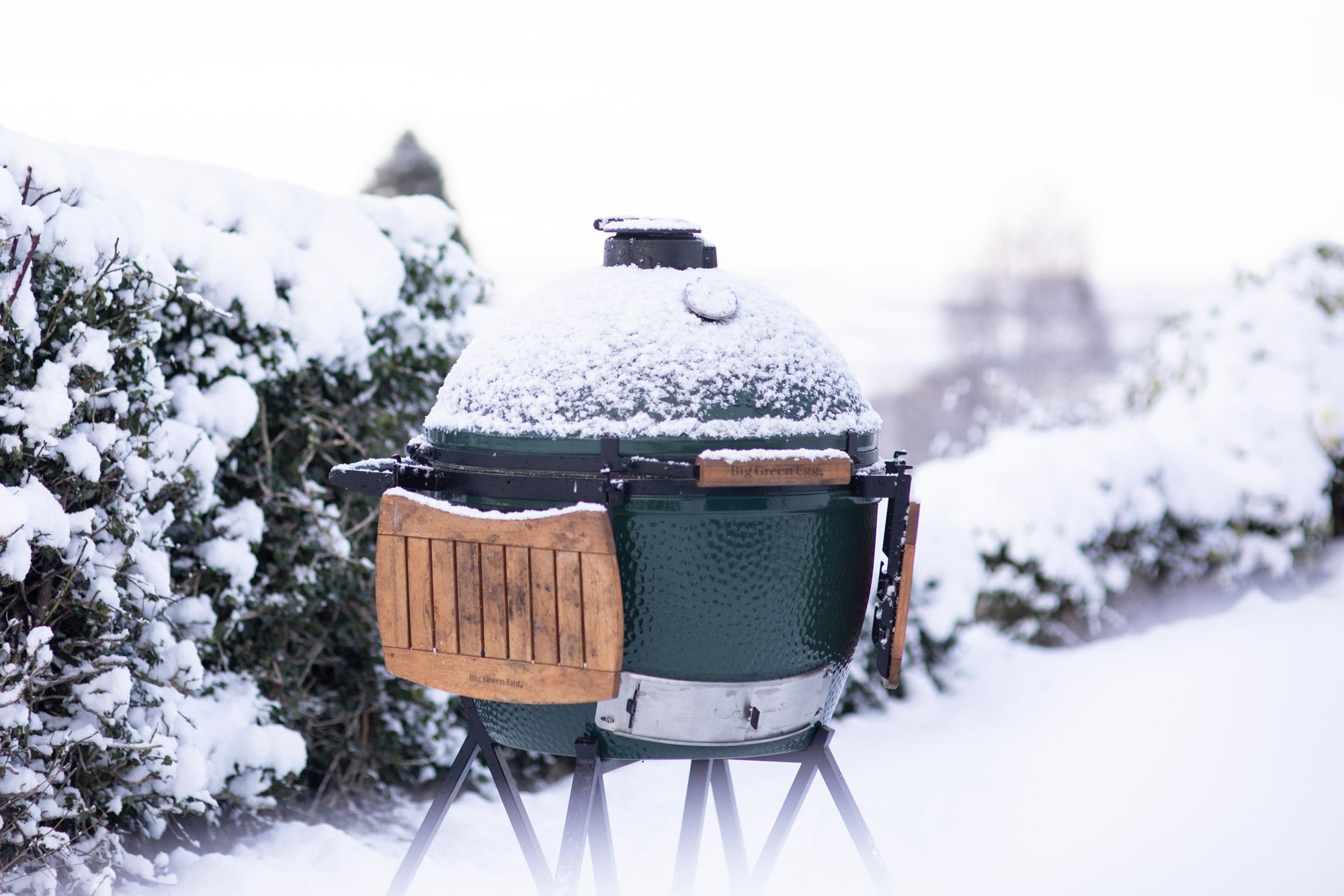 XL Big Green Egg with a free Leather Big Green Egg Apron | Christmas | Charcoal kamado Barbecue