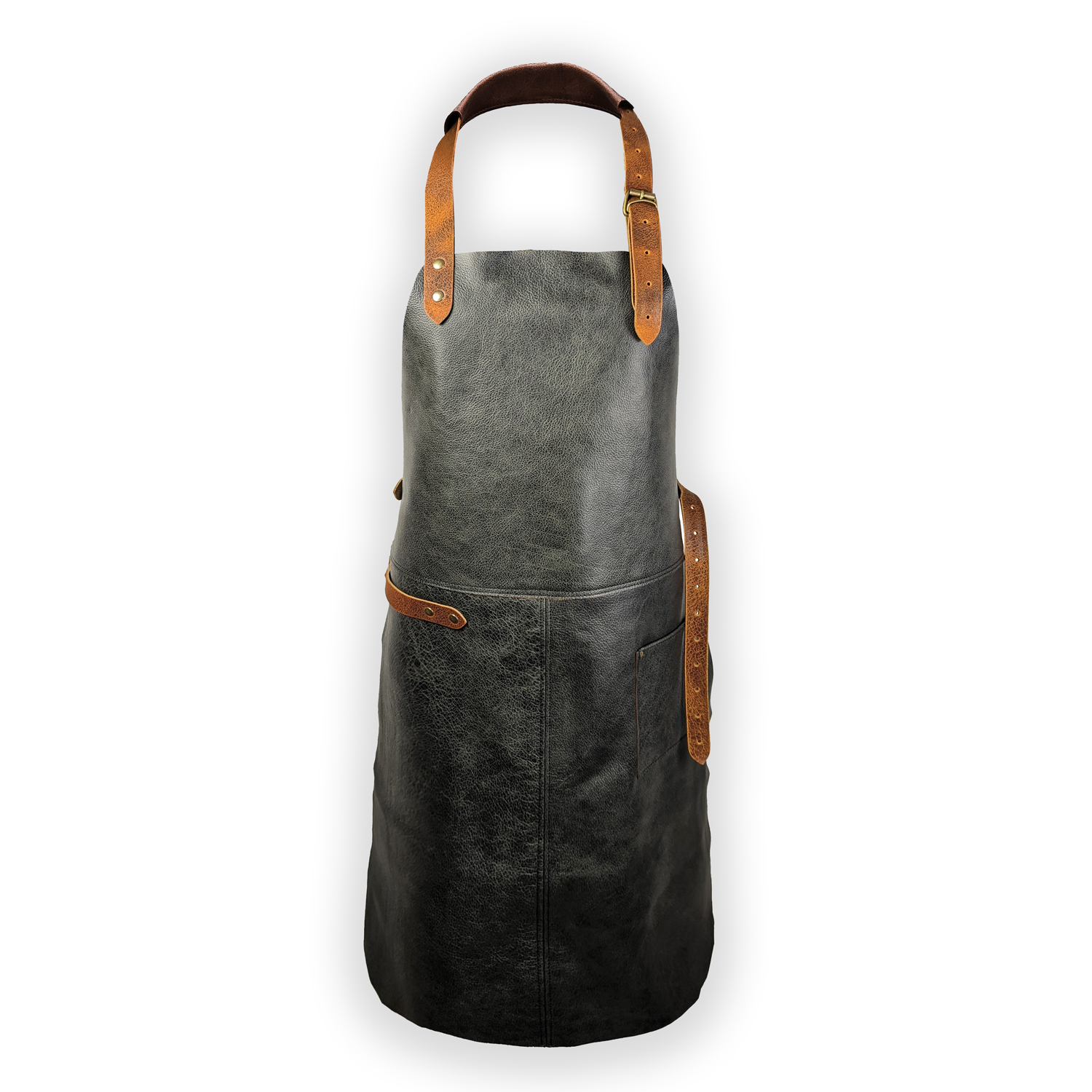 Big Green Egg Leather Apron