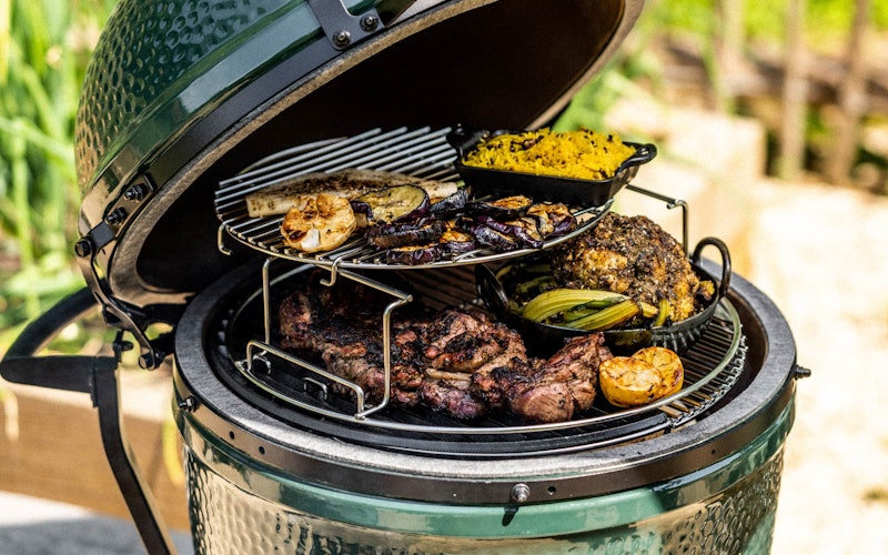 Large Big Green Egg | Kamado charcoal barbecue | Made in 1974