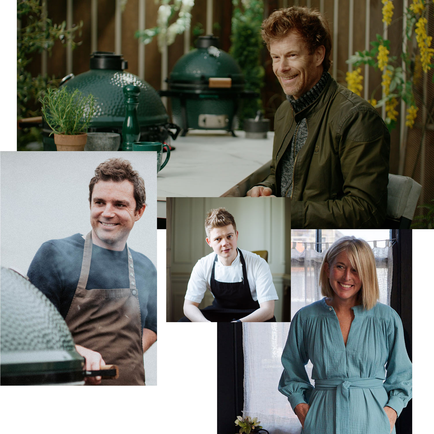 50 Recipes on the Big Green Egg | Gill Meller | Tom Aikens | Emily Scott | Tom Booton