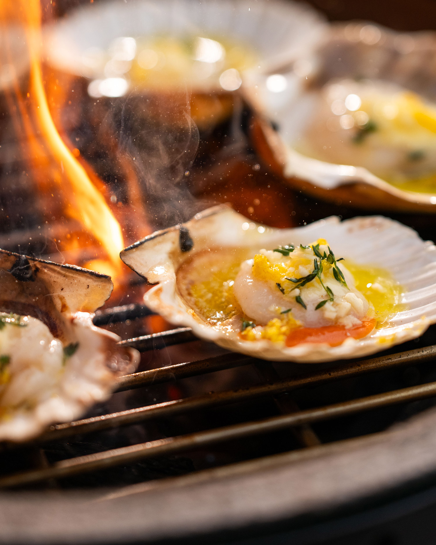 SCALLOPS WITH LEMON AND THYME  | Tom Aikens | 50 Recipes 50th Anniversary | Big Green Egg