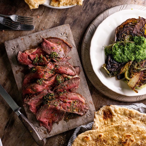 GLAZED ROTISSERIE PICANHA WITH CHILLI SALT | Tom Aikens | 50 Recipes 50th Anniversary | Big Green Egg