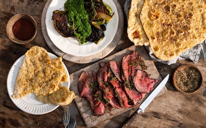 GLAZED ROTISSERIE PICANHA WITH CHILLI SALT | Tom Aikens | 50 Recipes 50th Anniversary | Big Green Egg