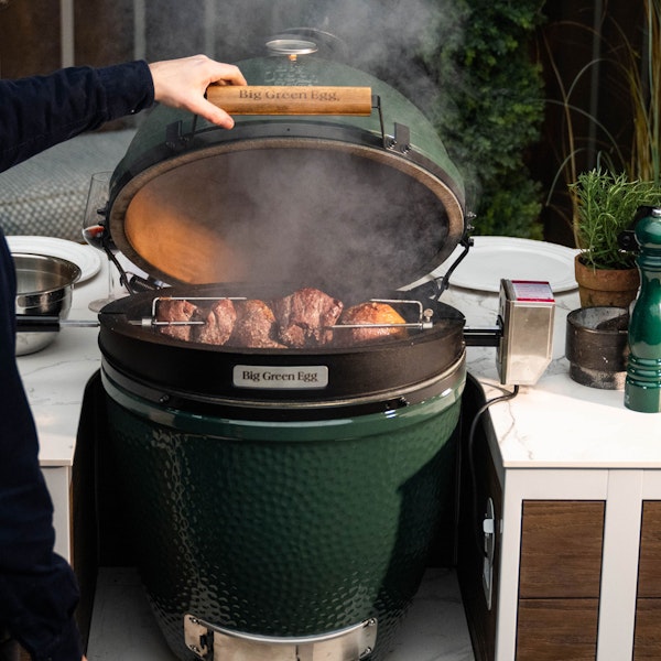 GLAZED ROTISSERIE PICANHA WITH CHILLI SALT | Tom Aikens | 50 Recipes 50th Anniversary | Big Green Egg