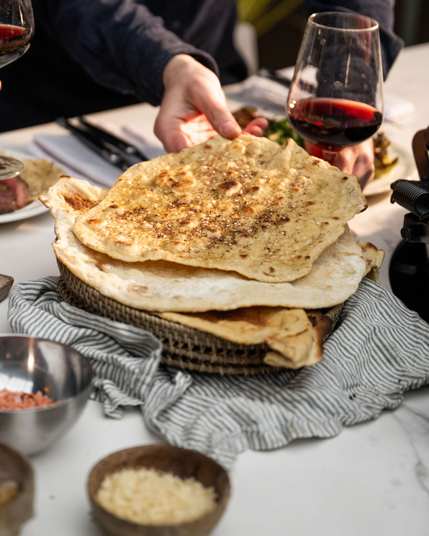 SPICED FLATBREADS  | Tom Aikens | 50 Recipes 50th Anniversary | Big Green Egg