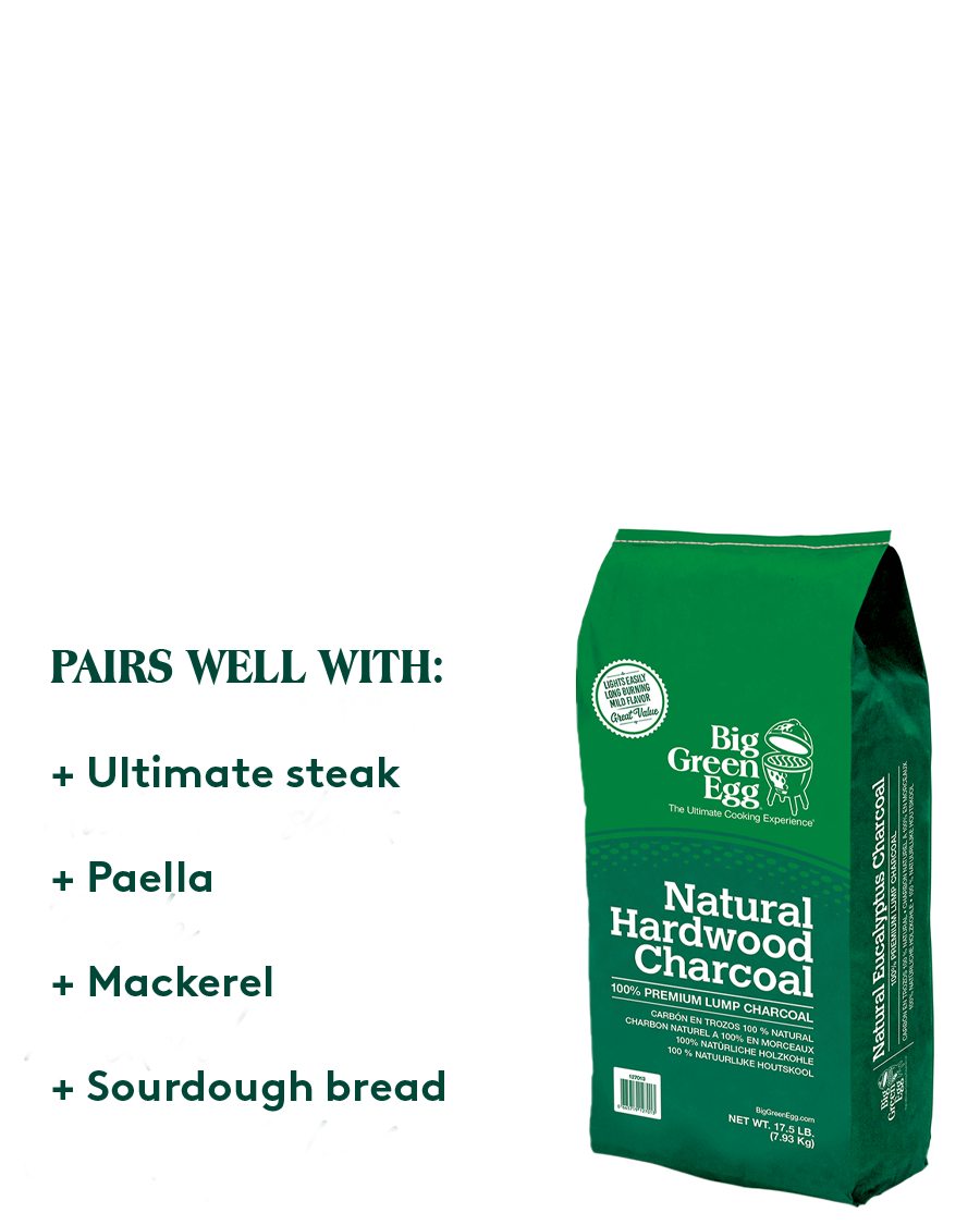 Eucalyptus lumpwood charcoal | Fuel | Big Green Egg
