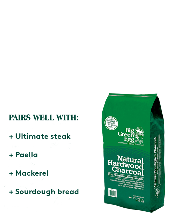 Eucalyptus lumpwood charcoal | Fuel | Big Green Egg