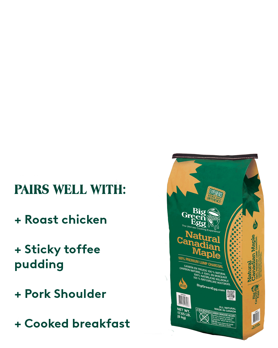 Canadian Maple Lumpwood Charcoal | Fuel | Big Green Egg