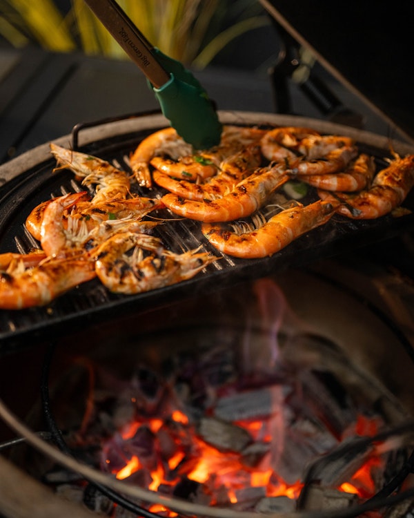 Nam Pla Prik Prawns | Will Greenwood | 50 recipes | Big Green Egg