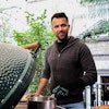 Karan Gokani Chef and Founder of Hoppers restaurants | 50 recipes | 50th Anniversary | Easter Feast | Slow cooked Lamb Shoulder | Big Green Egg