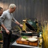 Corner Modular Nest | Ceramic Charcoal BBQs | Big Green Egg