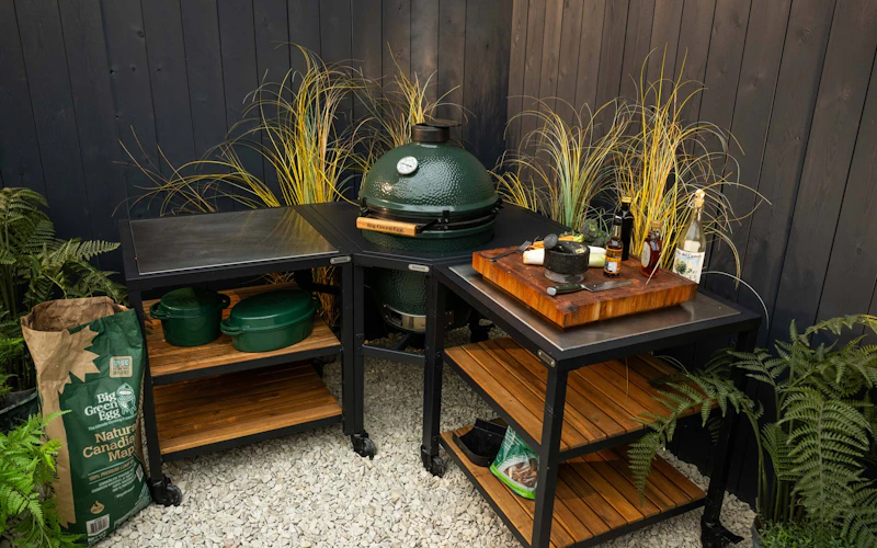 Corner Modular Nest | Ceramic Charcoal BBQs | Big Green Egg