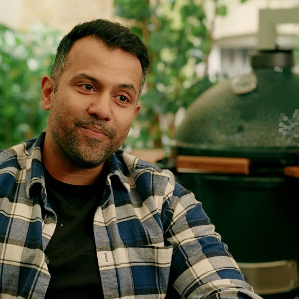 Karan Gokani Chef and Founder of Hoppers restaurants | 50 recipes | 50th Anniversary | Easter Feast | Slow cooked Lamb Shoulder | Big Green Egg