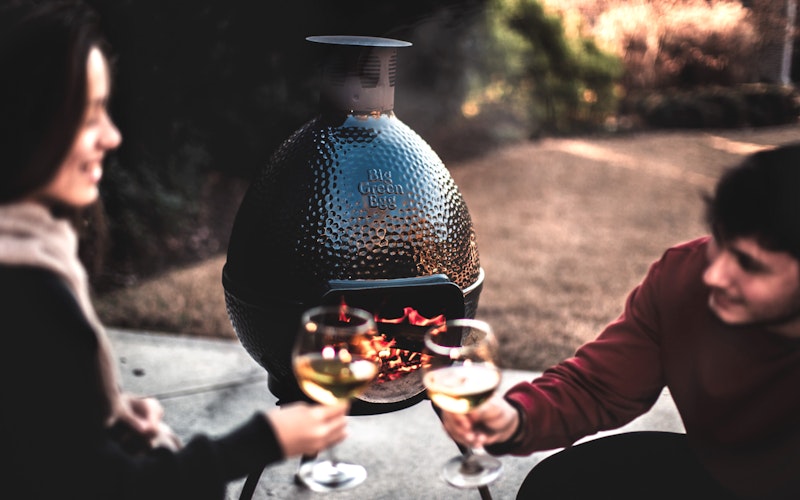 Big Green Egg Chiminea | Outdoor living