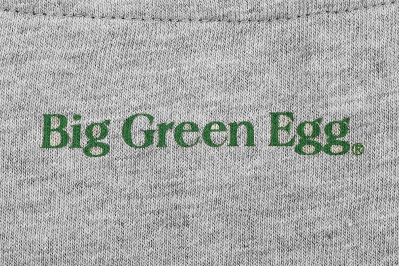 Big Green Egg Let's Create Light Grey T-shirt | Big Green Egg
