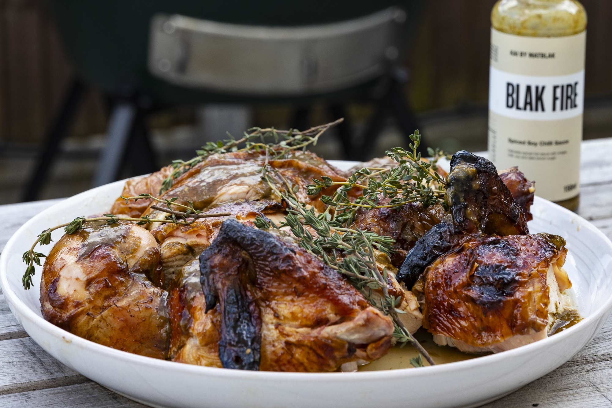 Matt Burgess | 50 Recipes | Heihei Huri Rotisserie Chicken  | Chicken | Rotisserie recipes | Big Green Egg