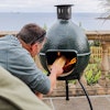 Big Green Egg Chiminea | Outdoor living