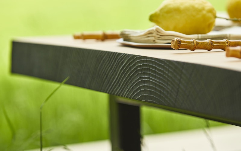 Handmade English Cedar Feasting Table | Tables and bases | Big Green Egg