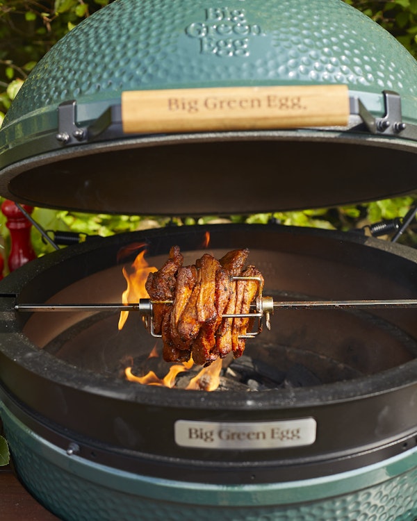 Rotisserie Lamb Belly Kebabs | Tom Hamblet 50 Recipes | Lamb | Rotisserie Recipes | Big Green Egg