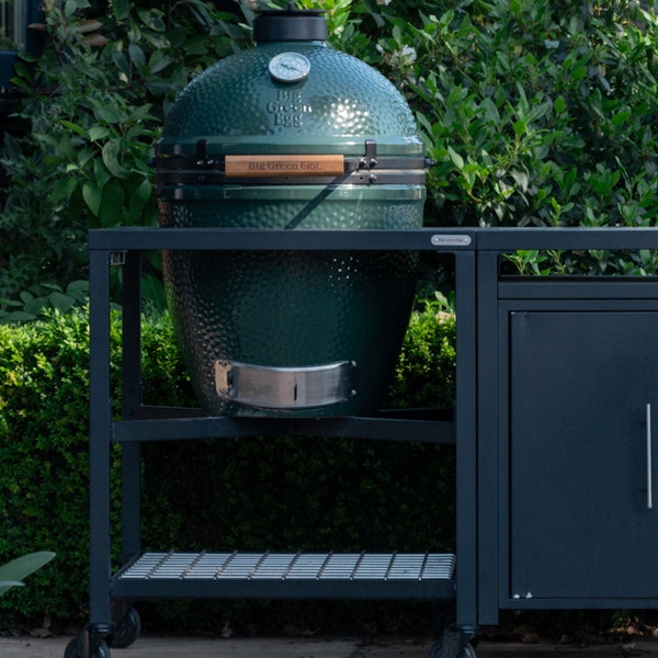 Large Big Green Egg | Table | Kamado Barbecue | Charcoal fuelled