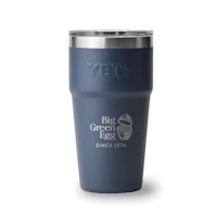 YETI X Big Green Egg - Rambler 20oz Stackable Cup in Navy