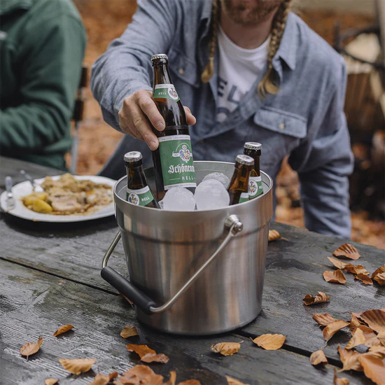 YETI BEVERAGE BUCKET Stainless Steel | Big Green Egg