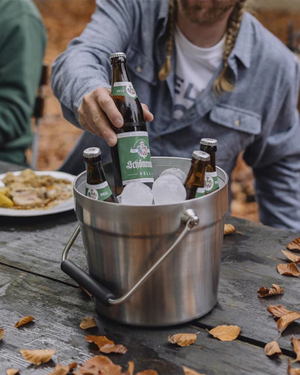 YETI BEVERAGE BUCKET Stainless Steel | Big Green Egg