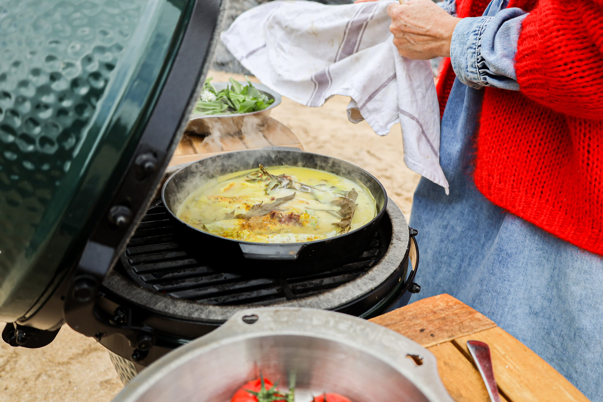 Fish Curry | Emily Scott | 50 Recipes | Pan Cooking | Fish recipes | Big Green Egg