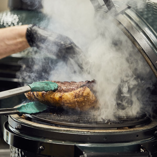 Picanha steak on the Big Green Egg