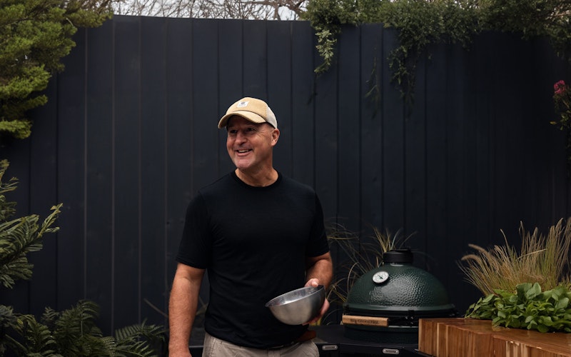 Large Big Green Egg | Jim Brown | 50 Recipes Interview | Big Green Egg