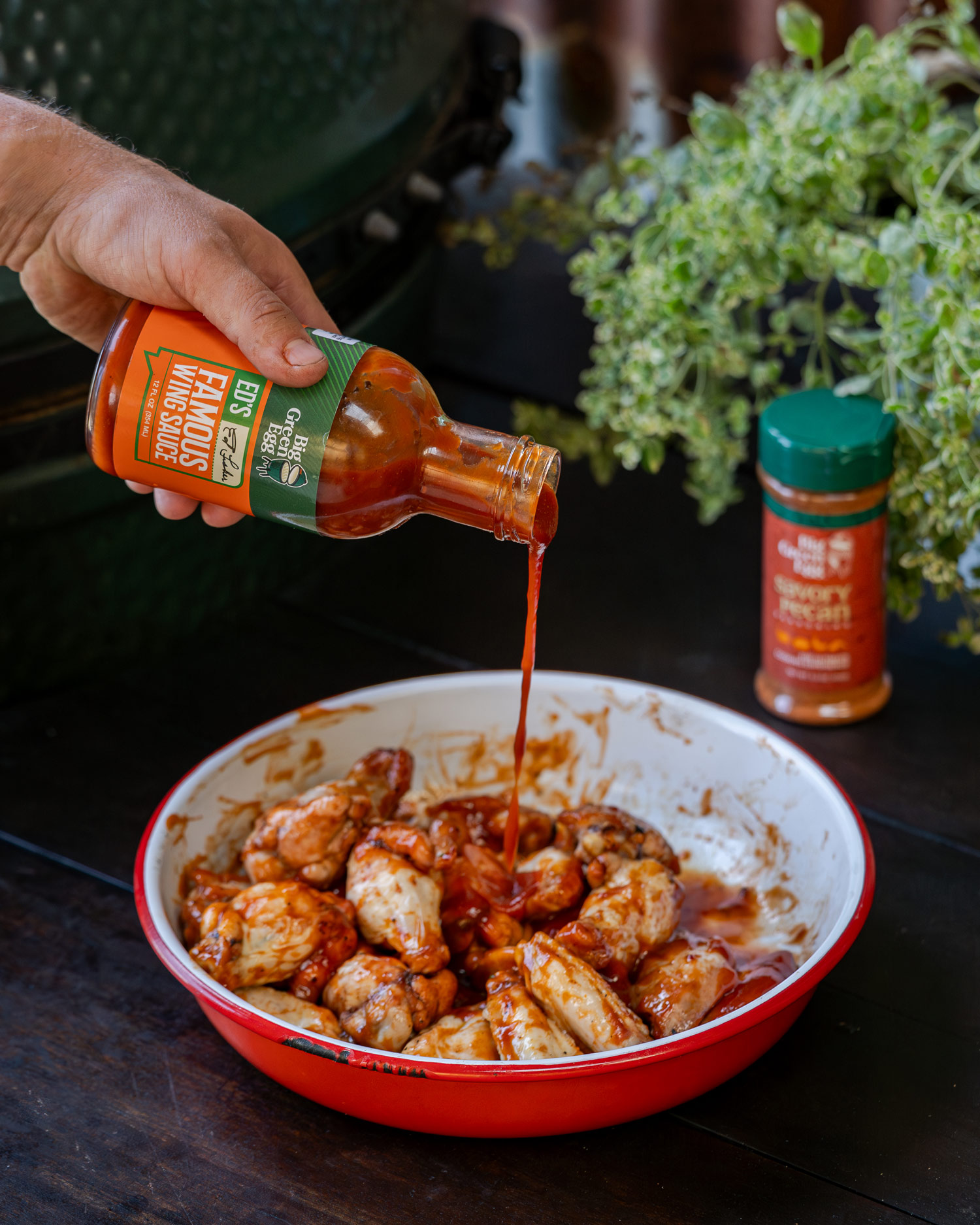 Ed Fisher's Famous Chicken Wings | 50 Recipes | Ed Fisher | Big Green Egg