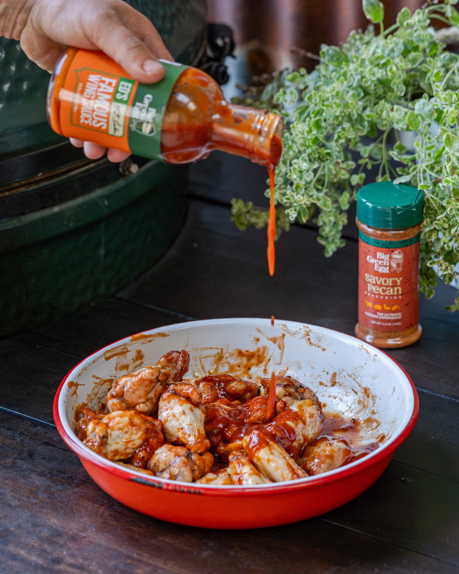 Ed Fisher's Famous Chicken Wings | 50 Recipes | Ed Fisher | Big Green Egg