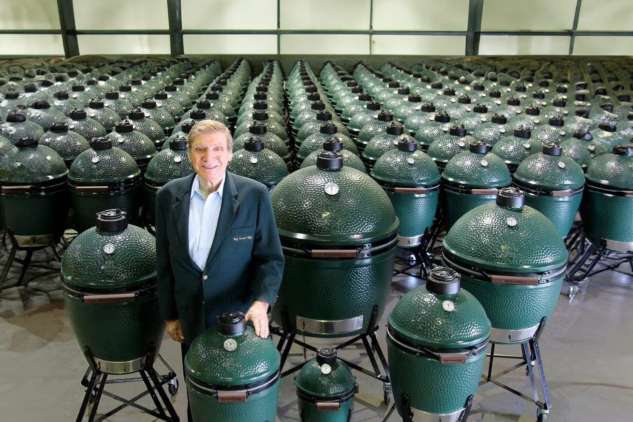 Ed Fisher the founder of Big Green Egg | 50 Years of Excellence