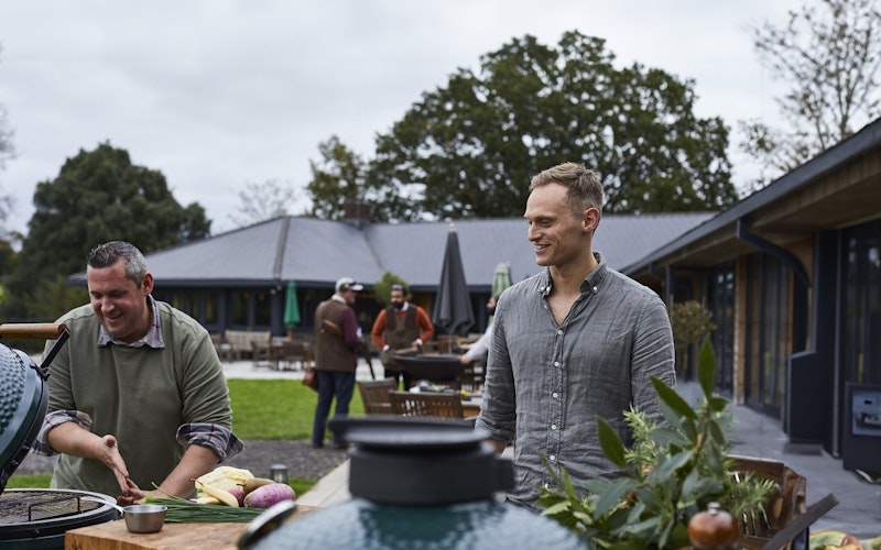 Mark Kempson and Joshua Hunter cook venison at Holland & Holland Shooting Ground | 50 Recipes | Game recipes | Big Green Egg