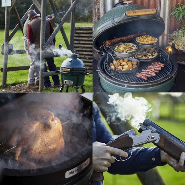 Mark Kempson and Joshua Hunter cook venison at Holland & Holland Shooting Ground | 50 Recipes | Game recipes | Big Green Egg