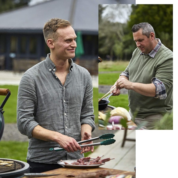 Mark Kempson and Joshua Hunter cook venison at Holland & Holland Shooting Ground | 50 Recipes | Game recipes | Big Green Egg