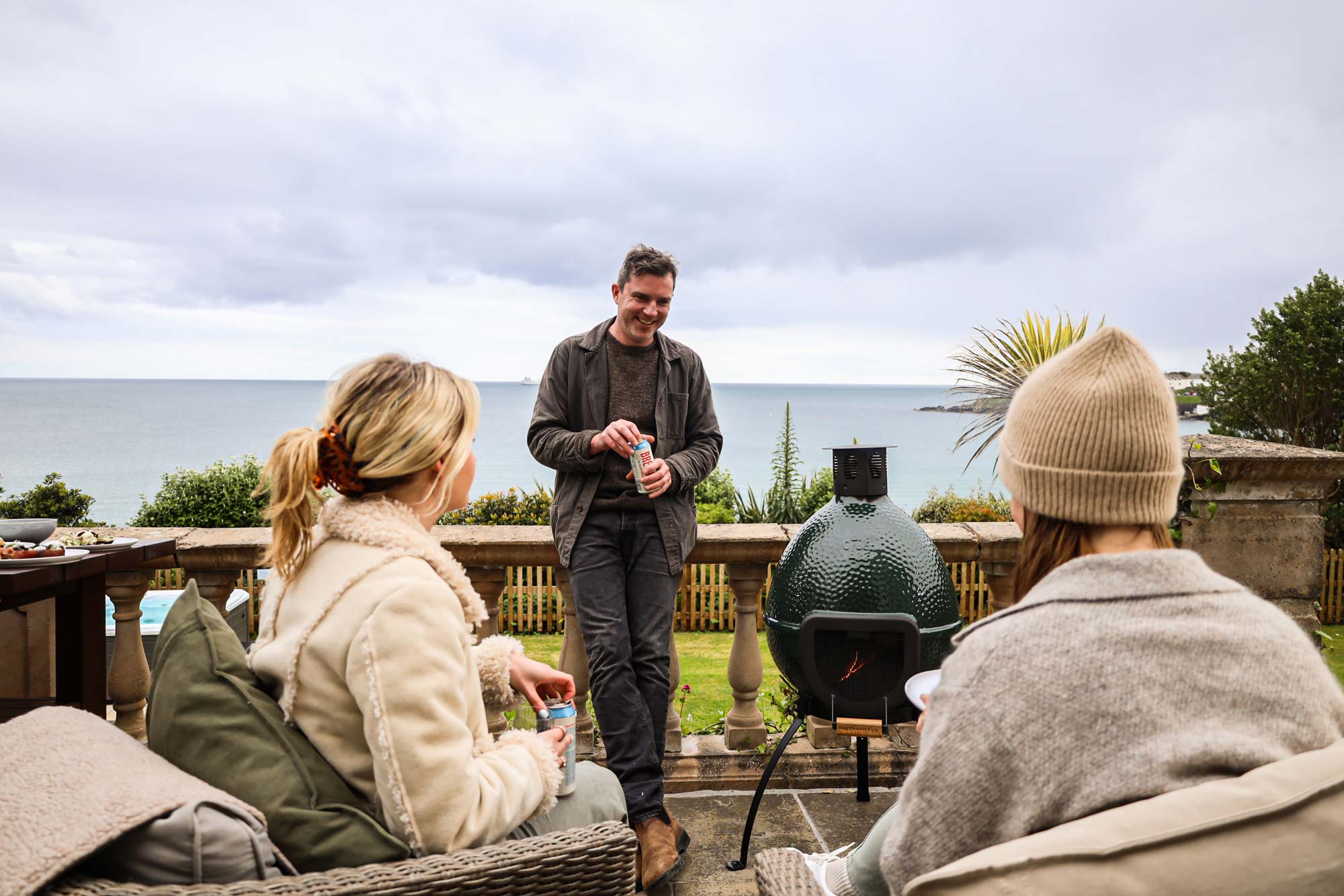 Big Green Egg Chiminea | Outdoor living
