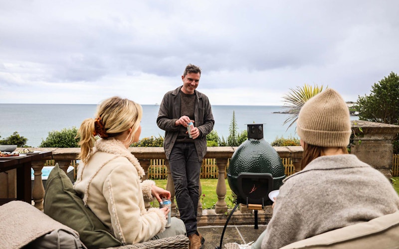 Big Green Egg Chiminea | Outdoor living