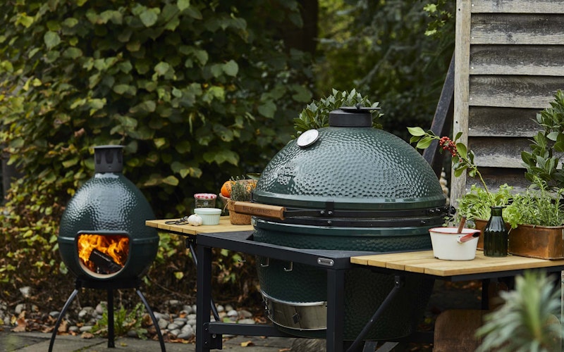 Big Green Egg Chiminea | Outdoor living