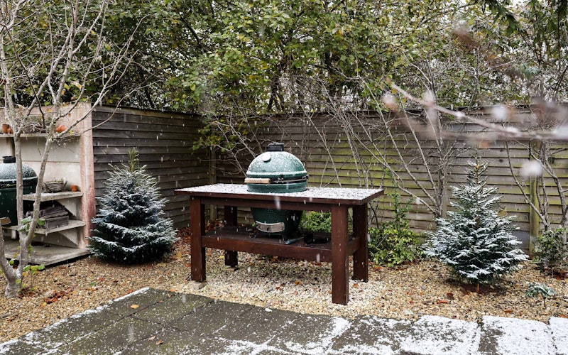 Large Big Green Egg | Kamado charcoal barbecue | Made in 1974