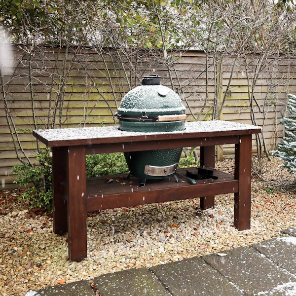 Large Big Green Egg | Charcoal Kamado Barbecue | Free Apron | Christmas