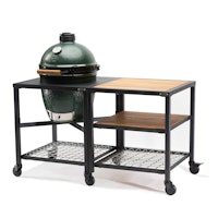 Modular Nest + Expansion Frame + Acacia Shelves + Stainless Steel Insert (Large)