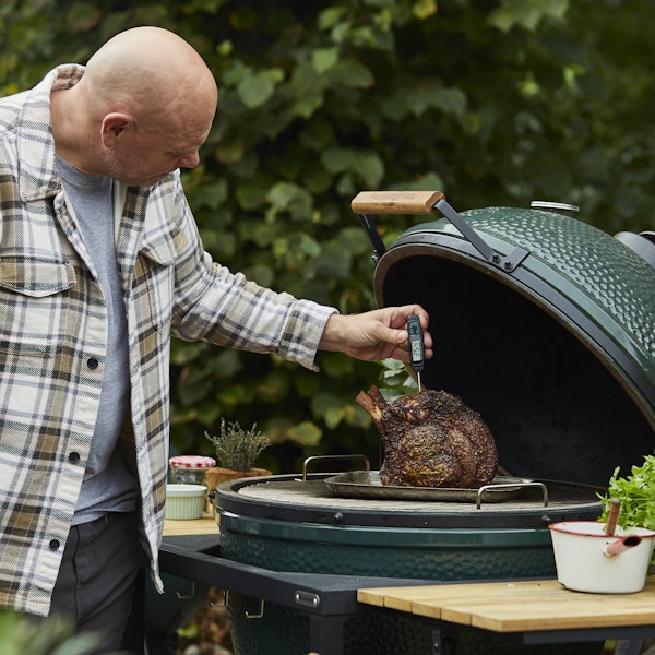 Pastrami Spiced Rib of Beef with Mustard and Horseradish Mayonnaise | Tom Kerridge 50 Recipes | Roasting | Beef recipes | Big Green Egg